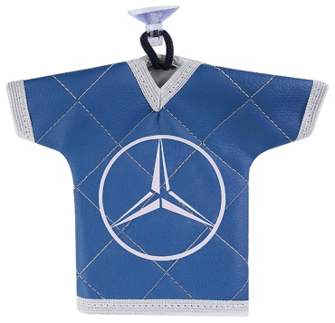 Вымпел "Майка"(эко-кожа) MERCEDES (синий)