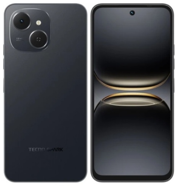 Смартфон TECNO SPARK 40C 4 ГБ/128 ГБ черный