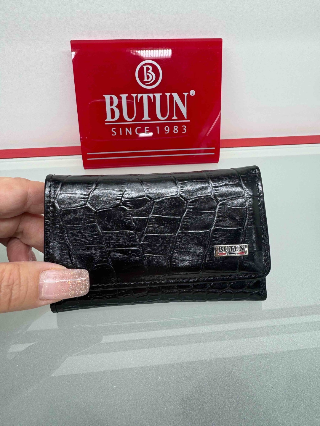 Ключница BUTUN Кроко Кожа 11.5* 6.5 натуральная кожа 1 шт
