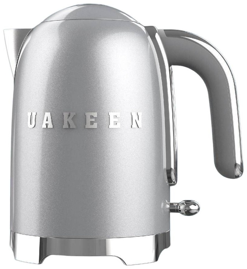Электрочайник Uakeen Germany ZL-034 серебристый