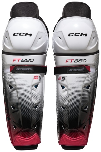 CCM JETSPEED FT880 JR белый, черный 11"
