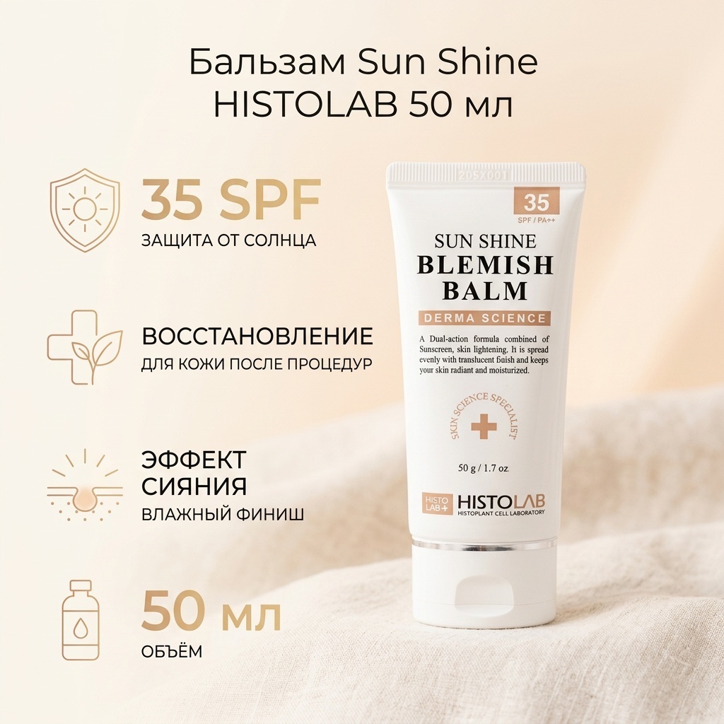 HISTOLAB бальзам Sun Shine для лица 50 мл