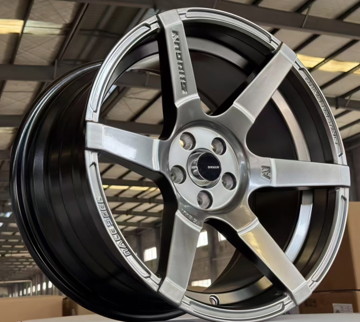 Wheels Shogun A1 8.5x17/5x114.3 D73.1 ET22 4 диска серебристый