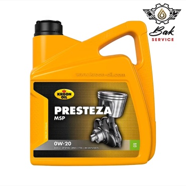 Синтетическое Kroon Oil Presteza MSP. 0W-20 4 л