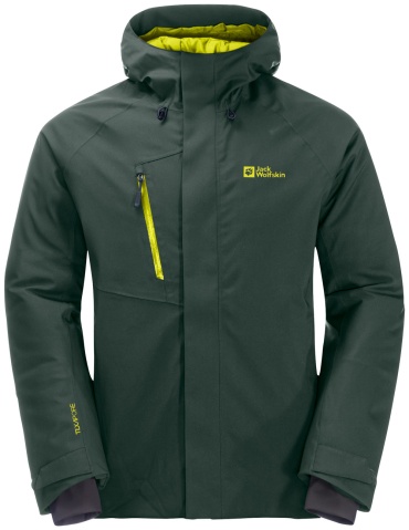 Зимняя куртка Jack Wolfskin зеленый