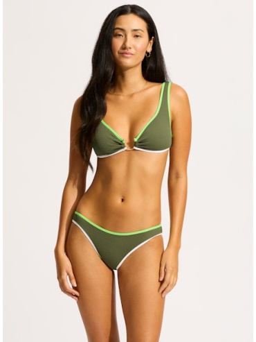 Купальник раздельный SEAFOLLY хаки