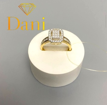 Dani DANI-KLS-2622 размер 18.5 вес 2.61 г золото, фианит