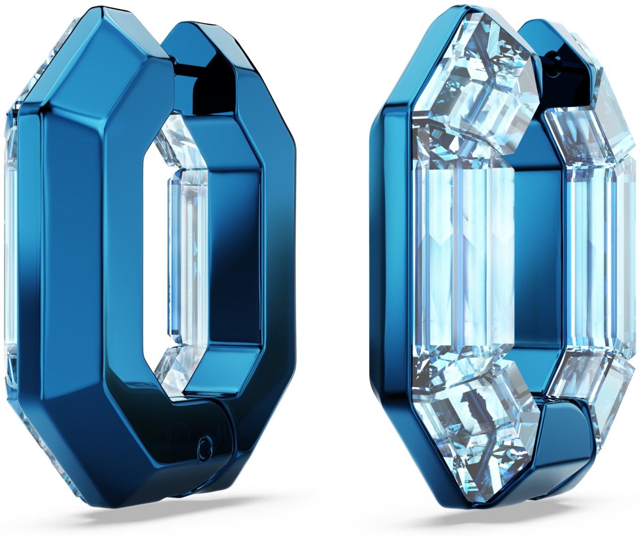 Серьги Swarovski ювелирный сплав, кристаллы Swarovski