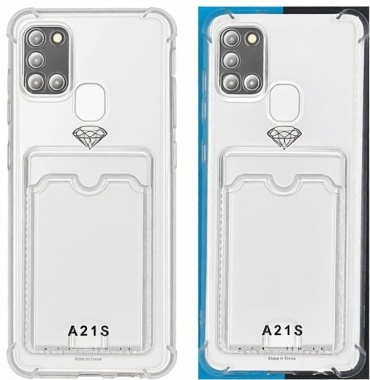 Чехол Samsung для Samsung Galaxy A21s прозрачный