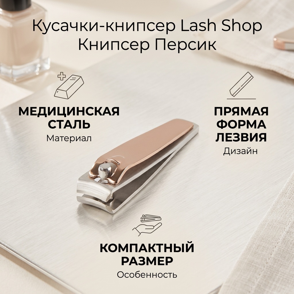 Lash Shop кусачки-книпсер 1 шт