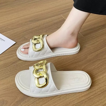 Шлепанцы FASHION белый