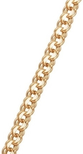 Bi gold 570005023 длина 55 см, вес 4.38 г золото, плетение бисмарк