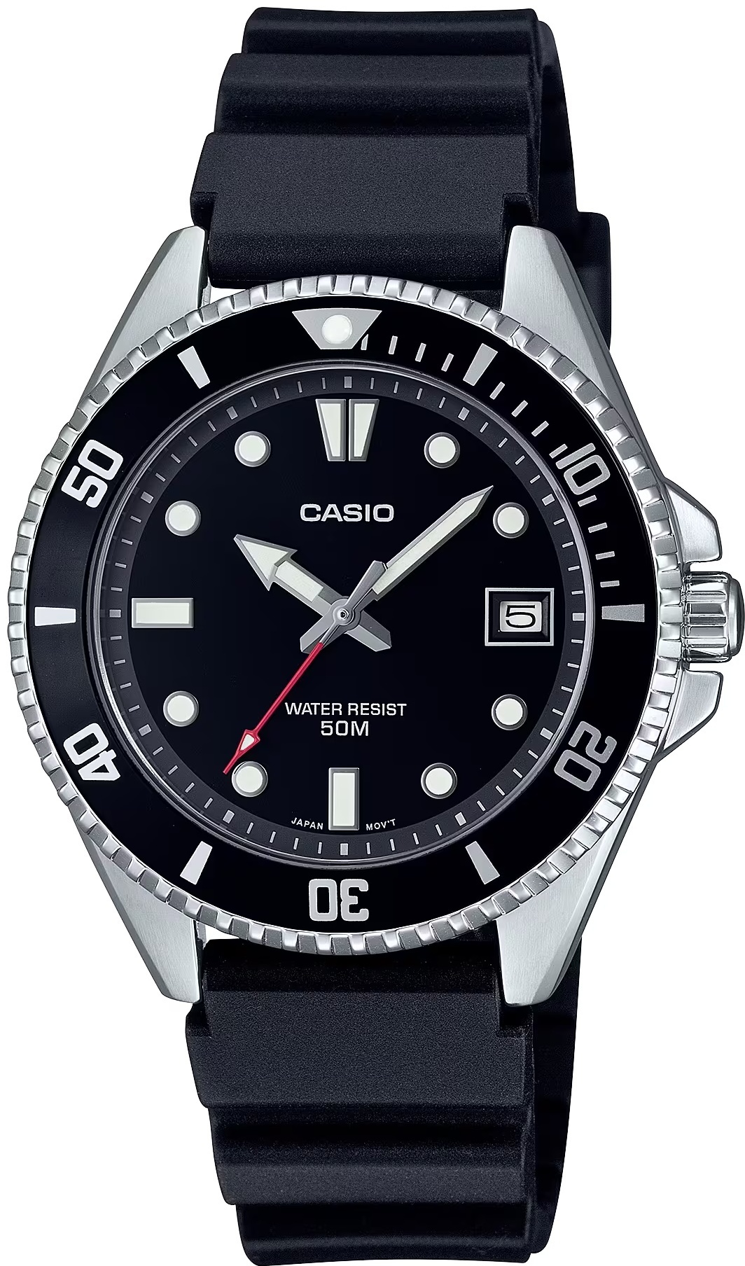Кварцевые CASIO MDV-10-1A1VDF нержавеющая сталь