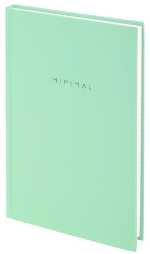 Блокнот Brauberg Minimal, A5, 80 л, зеленый