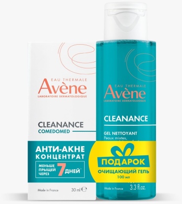 Avene Анти-Акне Cleanance Comedomed набор по уходу за лицом унисекс