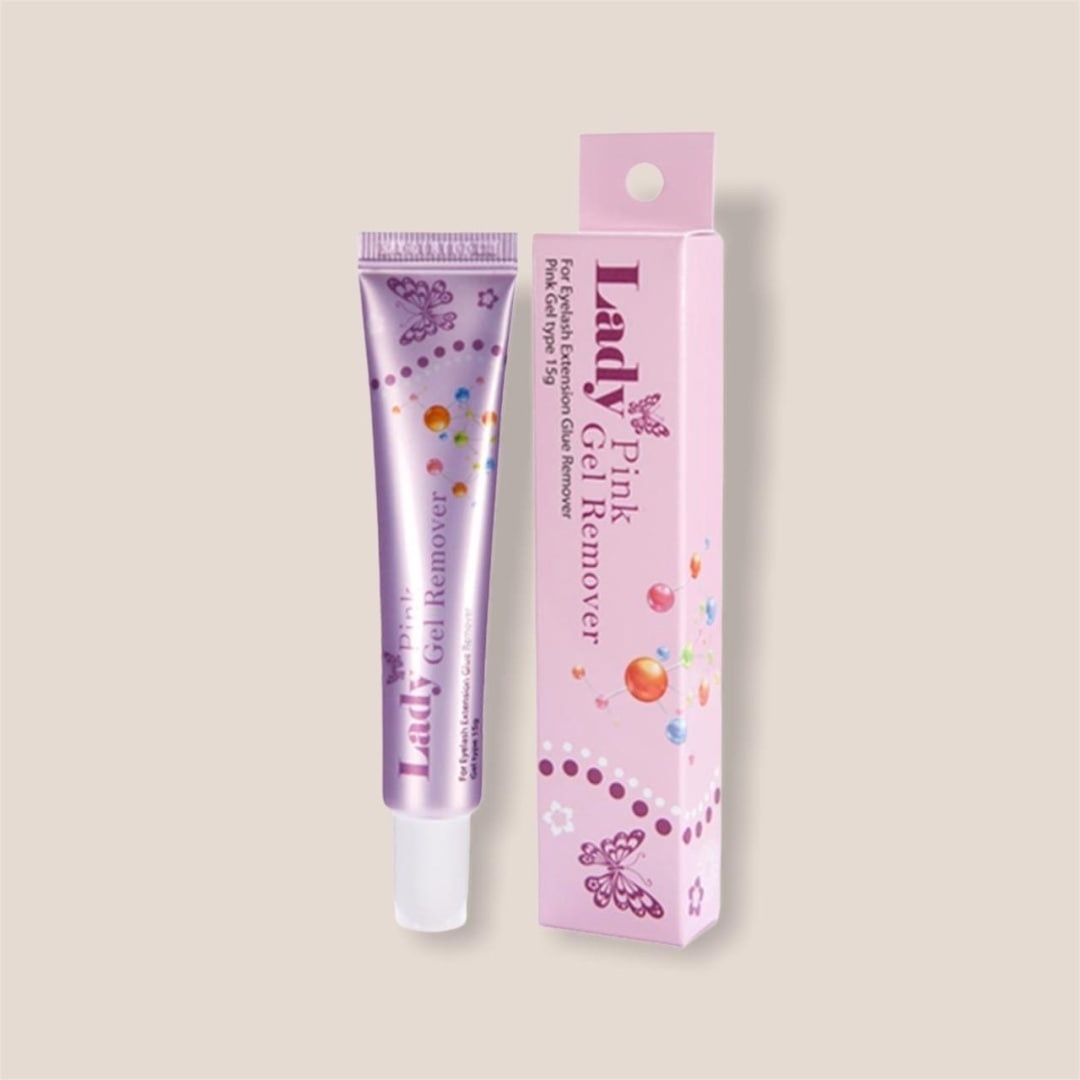 Lash Shop средство для снятия материала для ресниц Lady Pink 15 мл