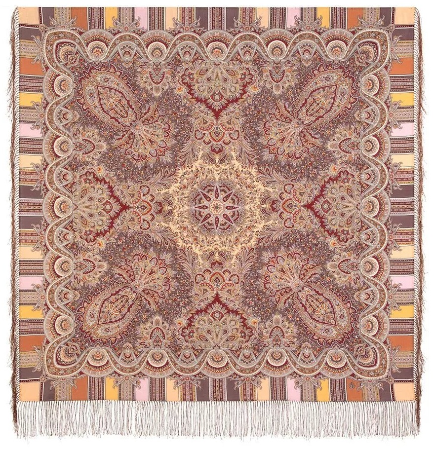 Палантин шерсть 125 x 125 см