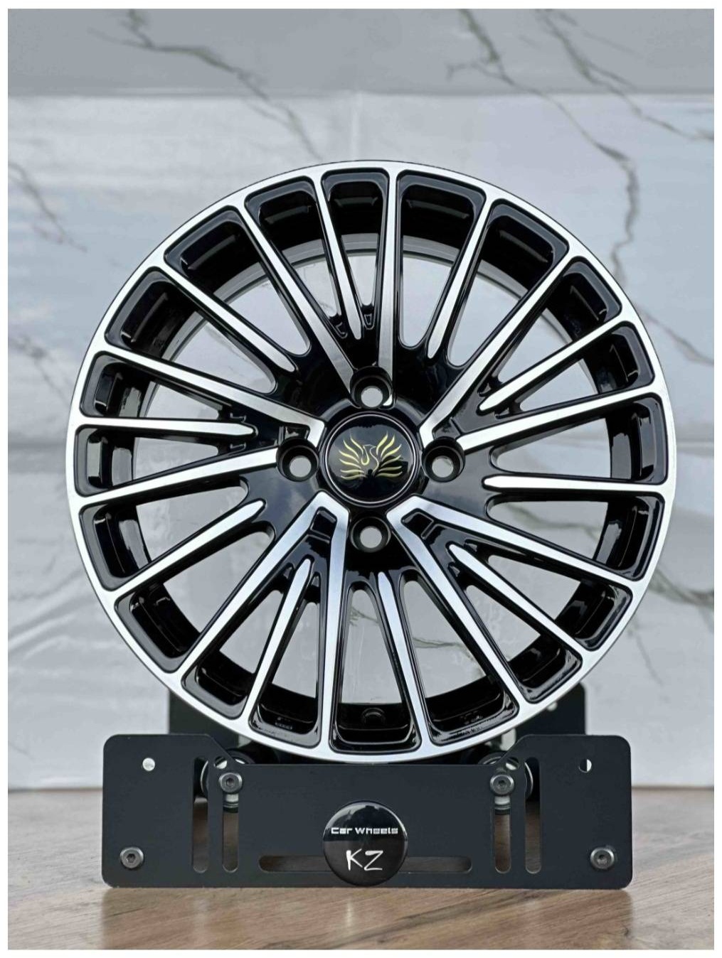 Top Grade YL2818 6.5x15/4x100 D67.1 ET35 4 диска черный, серебристый