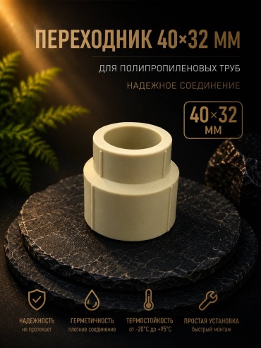 Переходник 40х32мм