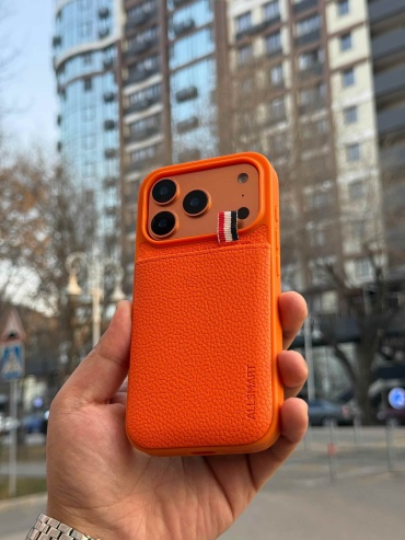 Чехол ALLSMART для Apple iPhone 17 Pro Max оранжевый
