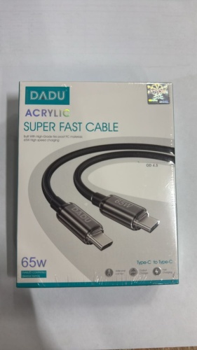 Кабель DADU USB TypeC (M), 1 м, Dc-c008 черный