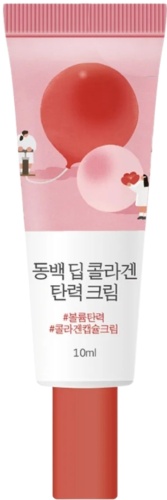 Round Lab крем-гель Camellia deep collagen firming cream для лица, для зоны декольте, для носогубной области 10 мл