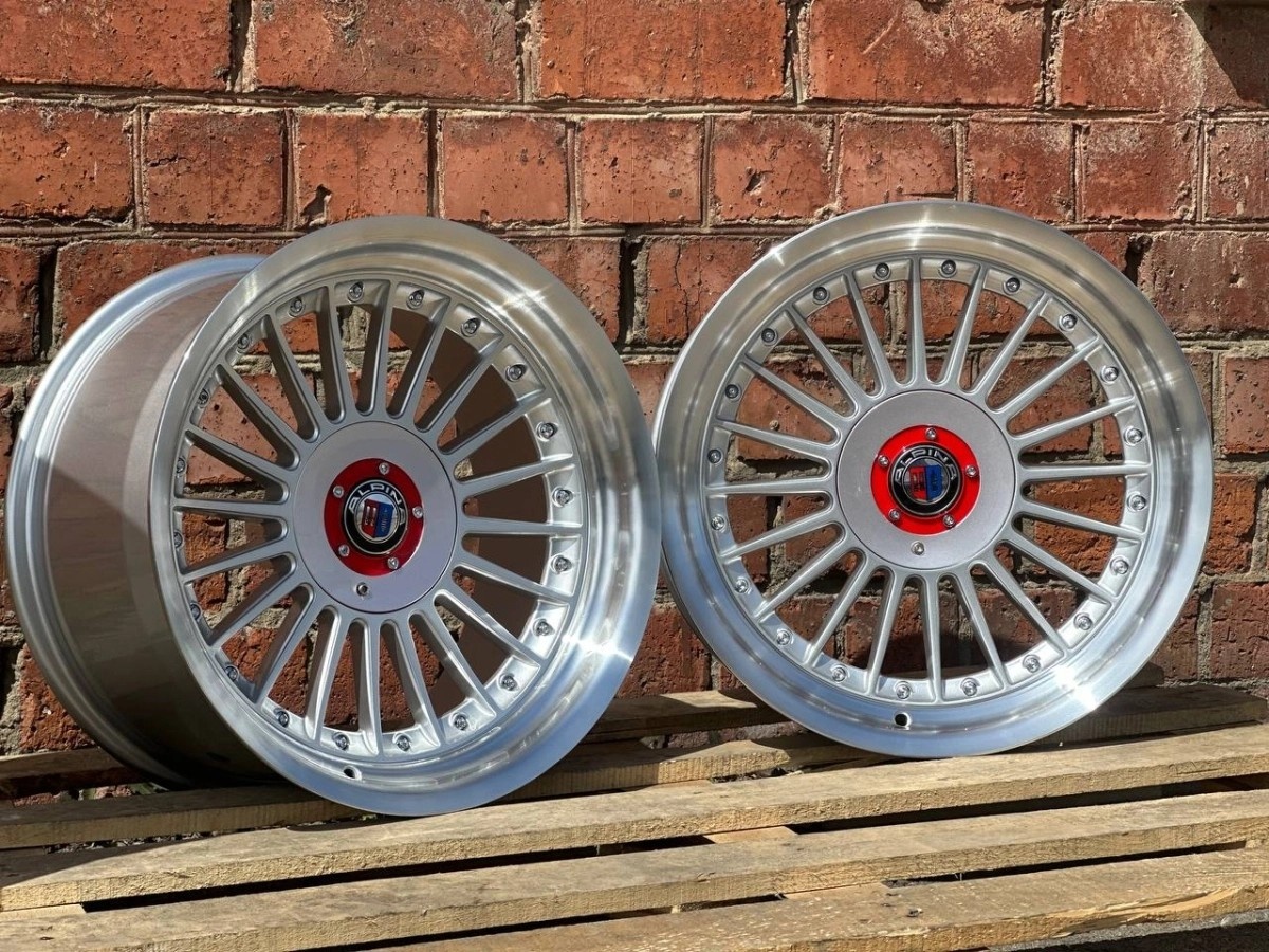 Alpina-7307r 8/9x17/5x120 D74.1 ET15 4 диска черный, серебристый, графит