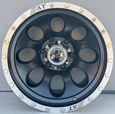 RNO 5127 10x16/6x139.7 D110.1 ET-44 4 диска черный, серебристый