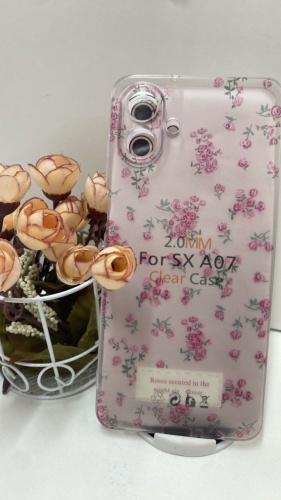 Чехол 100baksovwallet для Samsung Galaxy A07 прозрачный