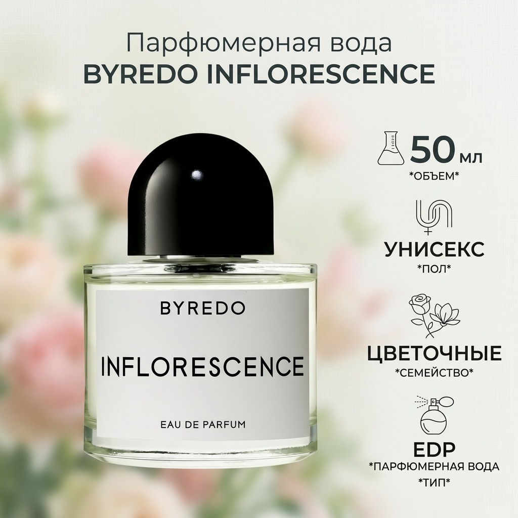 Byredo Inflorescence парфюмерная вода EDP 50 мл, унисекс