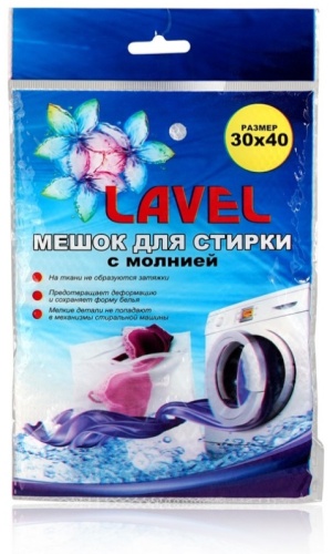 LAVEL мешок для стирки 3076416 белый 1 шт
