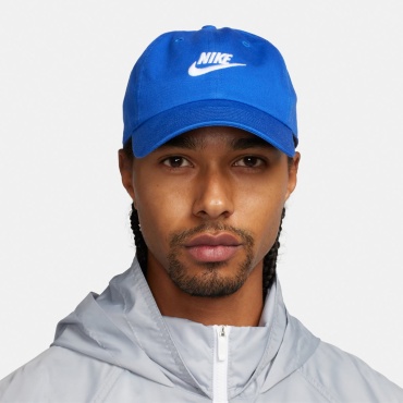 Кепка Nike размер 56, 60, белый, синий