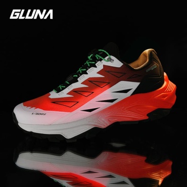 Кроссовки GLUNA 89569BK белый, красный
