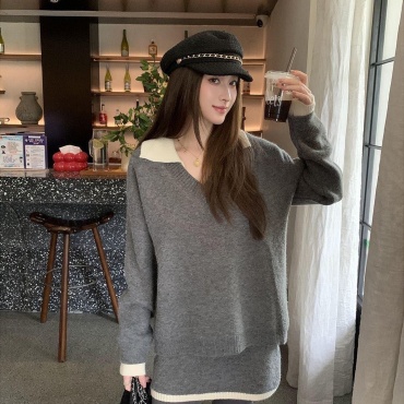 Костюм повседневный Sabi Style серый