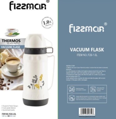 Классический термос Fizzman 350297741 1 л белый