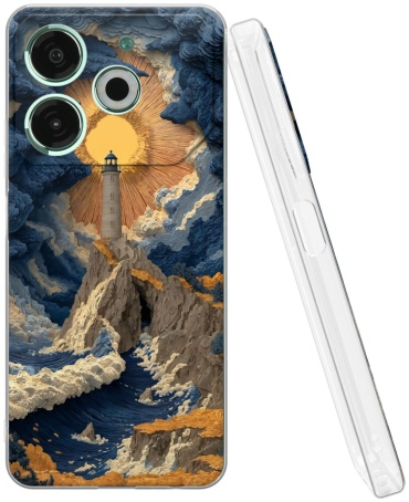 Чехол Mcover для TECNO POVA 6 Neo рисунок