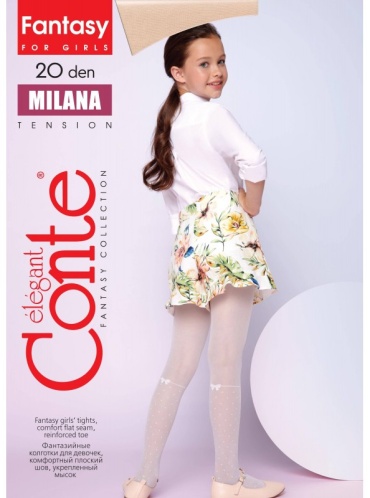 Колготки классические Milana розовый