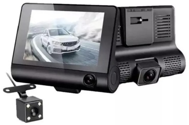 Видеорегистратор Видеорегистратор автомобильный с 3 камерами VIDEO CARDVR белый