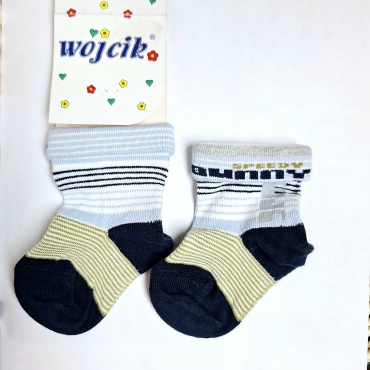 Носки Wojcik 10B05 голубой, темно-синий, оливковый 15, 16, 17, 23, 24, 25