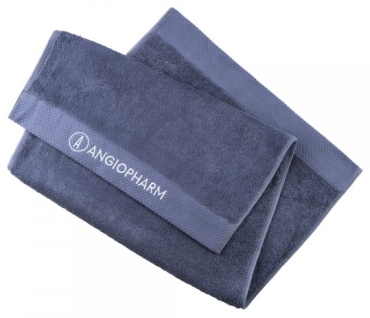 Полотенце ANGIOPHARM 140x70 см, хлопок, 1 шт,