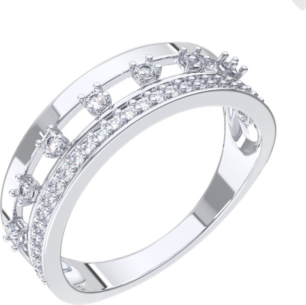 POKROVSKY JEWELRY 0101748-0075 размер 18.5 вес 1.88 г серебро, фианит