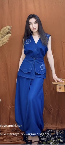 Костюм повседневный Balgyn Amirkhan Couture синий