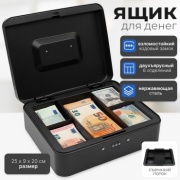 Сейф 211-DCB25 кодовый механический замок (250х90х200 мм)