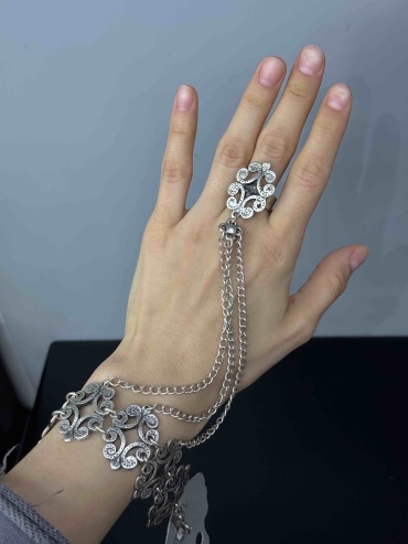 TOMIRIS COLLECTION длина 15 см медицинская сталь, без вставок
