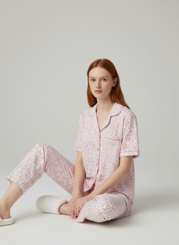 Пижама Lulustore красный, розовый