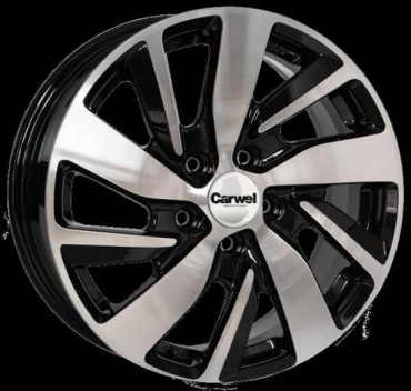 WorldWheels Carwel Байкал 166 6.5x16/5x114.3 D66.1 ET50 4 диска графит, серый, черный