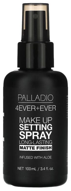 Palladio 4Ever + Ever Matte Finish фиксатор макияжа для лица 100 мл