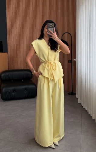 Костюм повседневный Fashion желтый