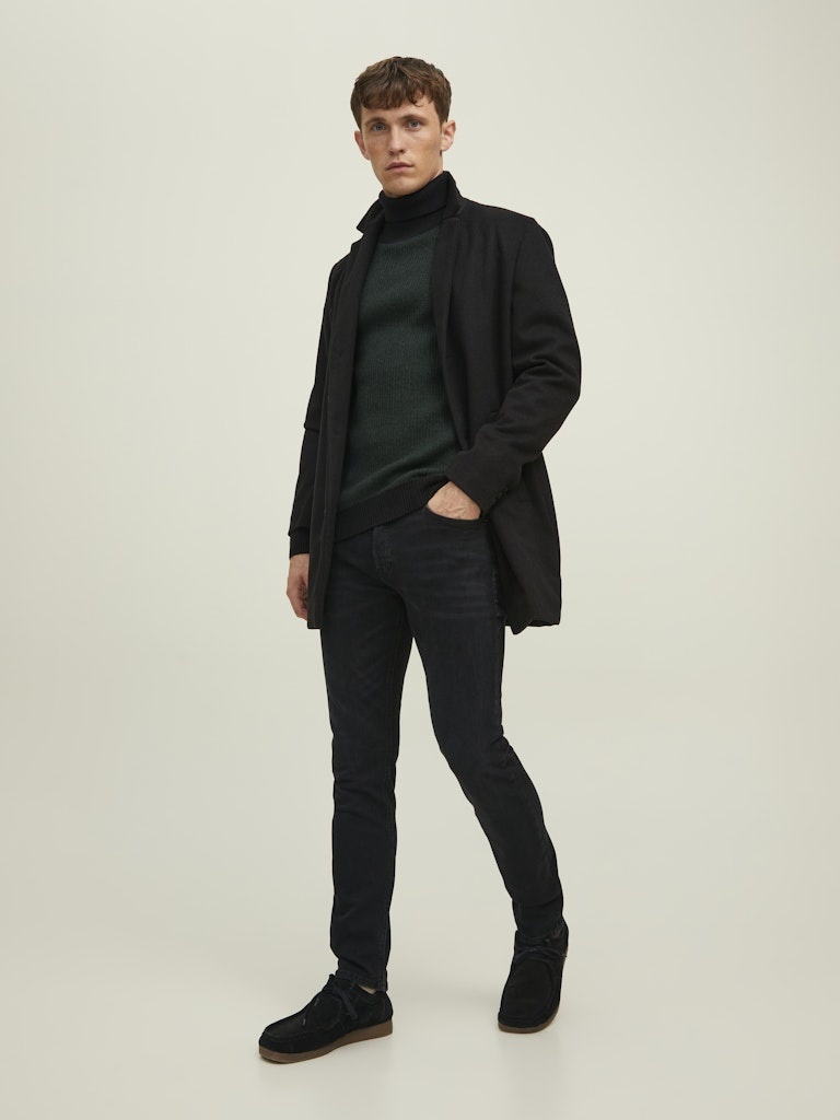 Джинсы зауженные Jack&Jones черный