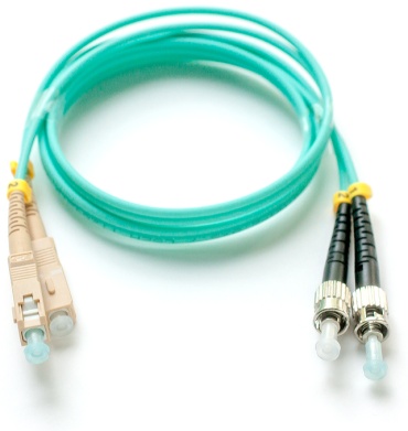 Патч-корд оптический Herzco duplex MM (OM3) SC/ST 3 м